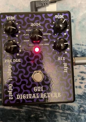 Amazon.co.jp: Tone Weal GT1 プロフェッショナルリバーブペダル、伝説